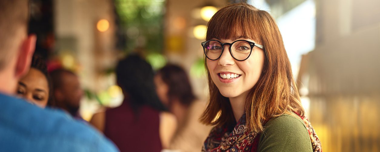 An image of a person wearing glasses.